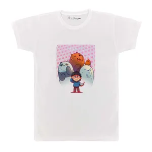 تی شرت بچگانه پرمانه طرح خرس های کله فندقی کد pmt.5598