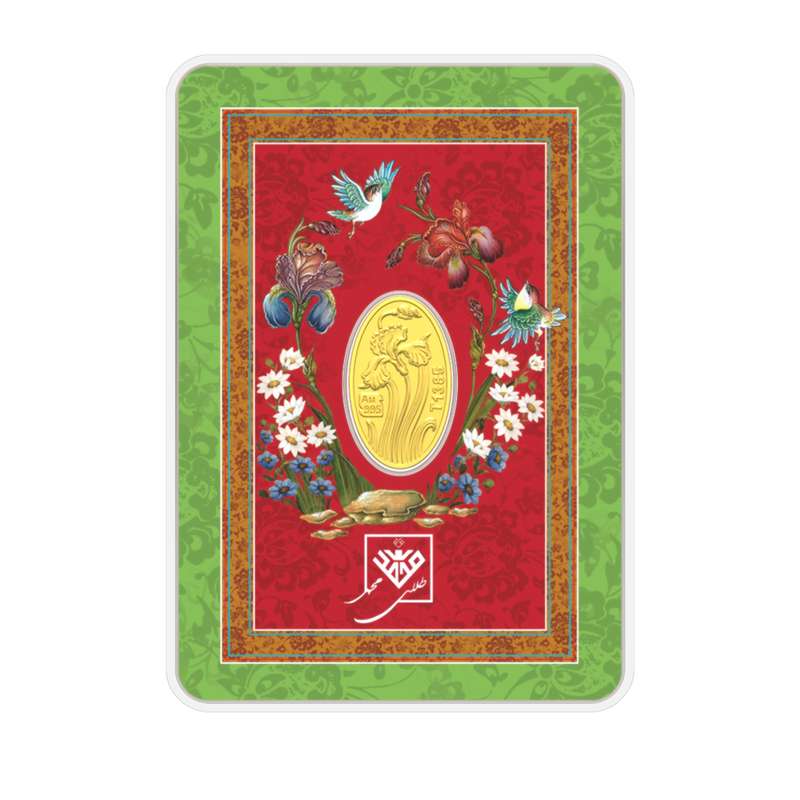 شمش طلا 24 عیار سین سان مدل گل زنبق SNF300 شمش طلا 24 عیار سین سان مدل گل زنبق SNF300