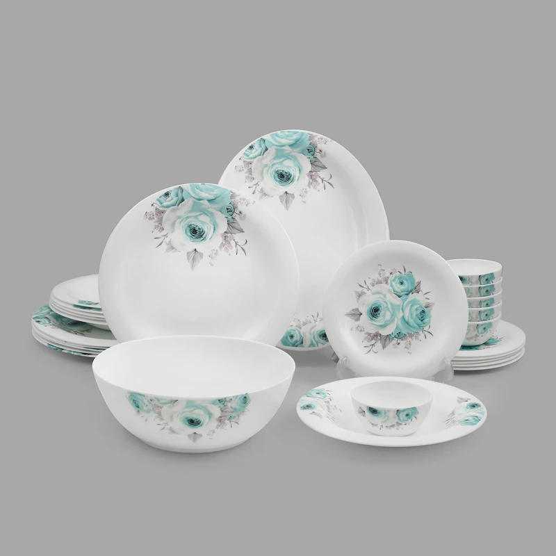 سرویس غذاخوری اوپال 26 پارچه 6 نفر فرانسوا مدل  تیلار