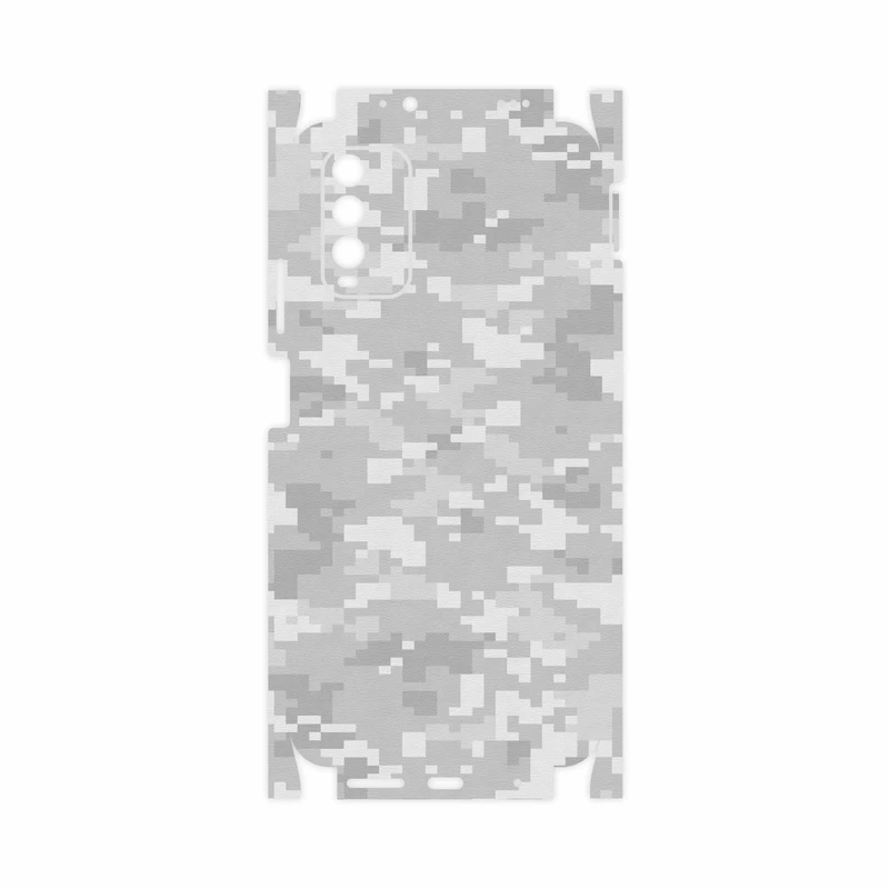 برچسب پوششی ماهوت مدل Army-Winter-Pixel-FullSkin مناسب برای گوشی موبایل شیائومی Redmi 9T