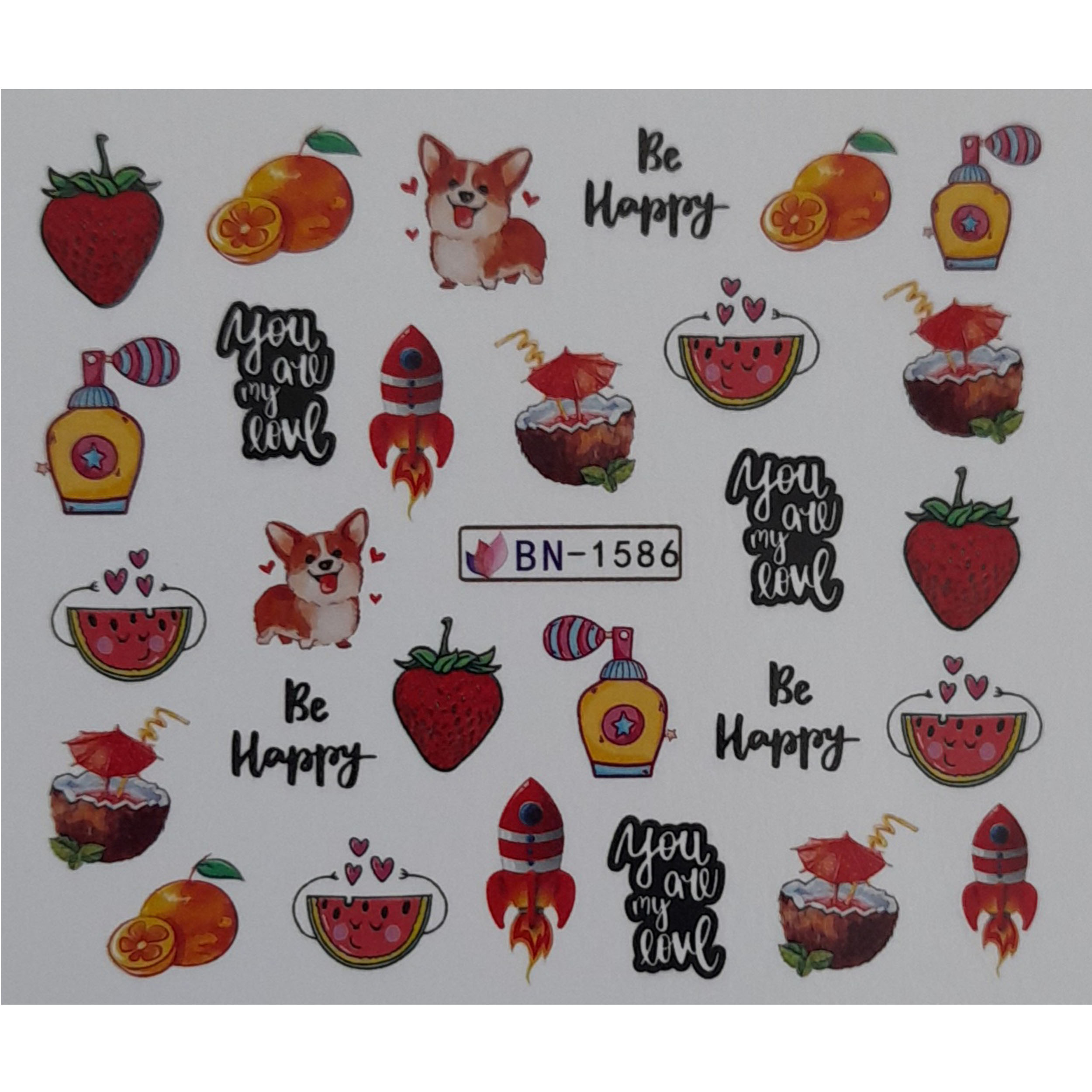 لنز ناخن کد L291