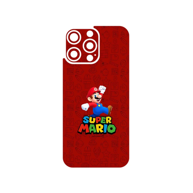 برچسب پوششی ماهوت مدل Super_Mario_Game مناسب برای گوشی موبایل اپل iPhone 16 Pro Max