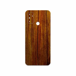 MAHOOT Orange-Wood Cover Sticker for OnePlus Nord N100