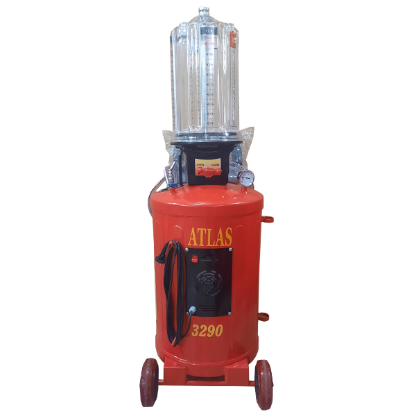 دستگاه ساکشن روغن برقی موتور اطلس مدل 3290