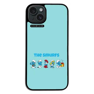 AKAM AMC-WA15PLUS-SMURFS-22 Cover For Apple iPhone 15 Plus