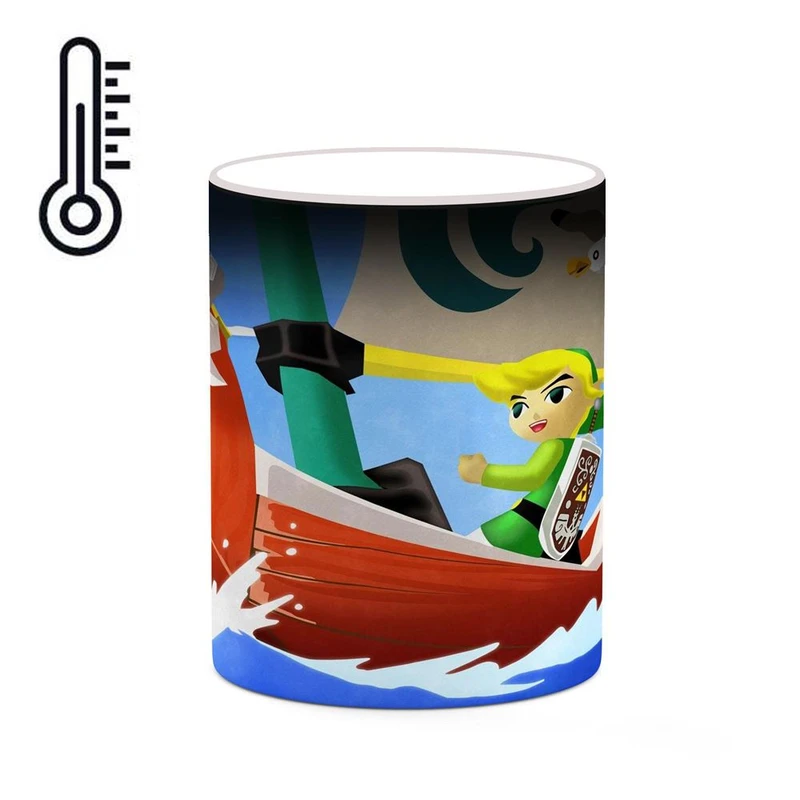 ماگ حرارتی کاکتی مدل بازی زلدا The Legend Of Zeldaː The Wind Waker کد mgh31000