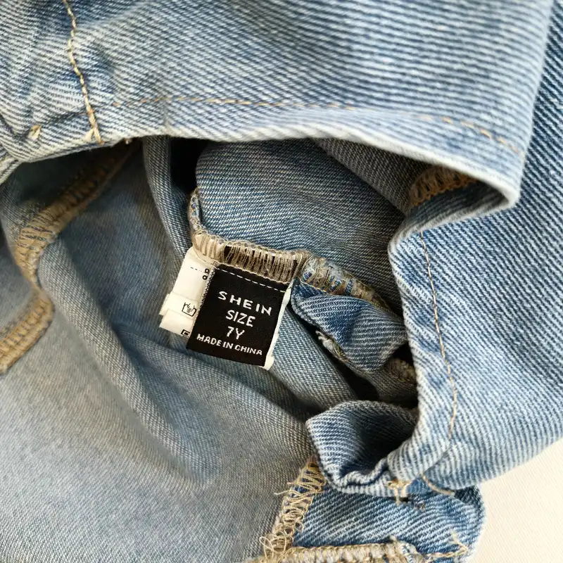 سرهمی جین دخترانه شین مدل SEP-CEVIJETA