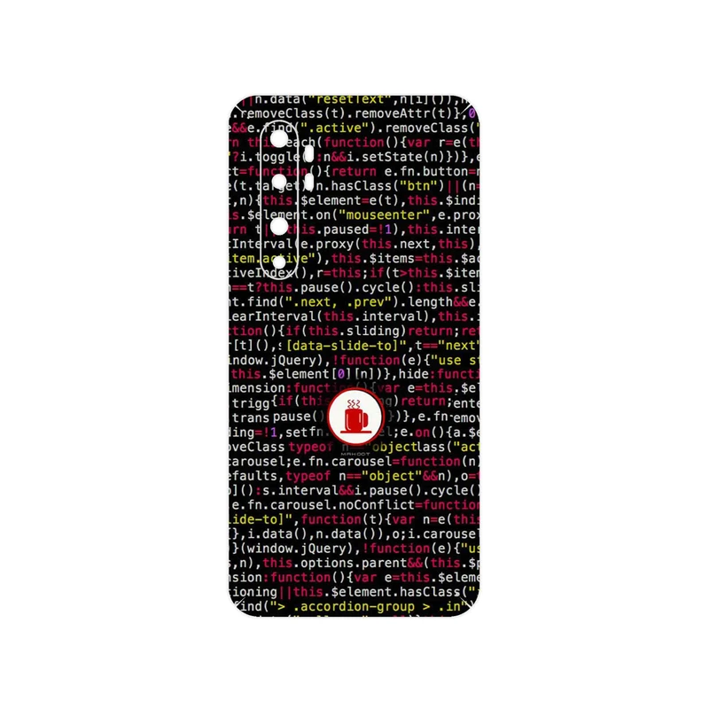 برچسب پوششی ماهوت مدل Programming 1 مناسب برای گوشی موبایل شیائومی Mi Note 10 Lite