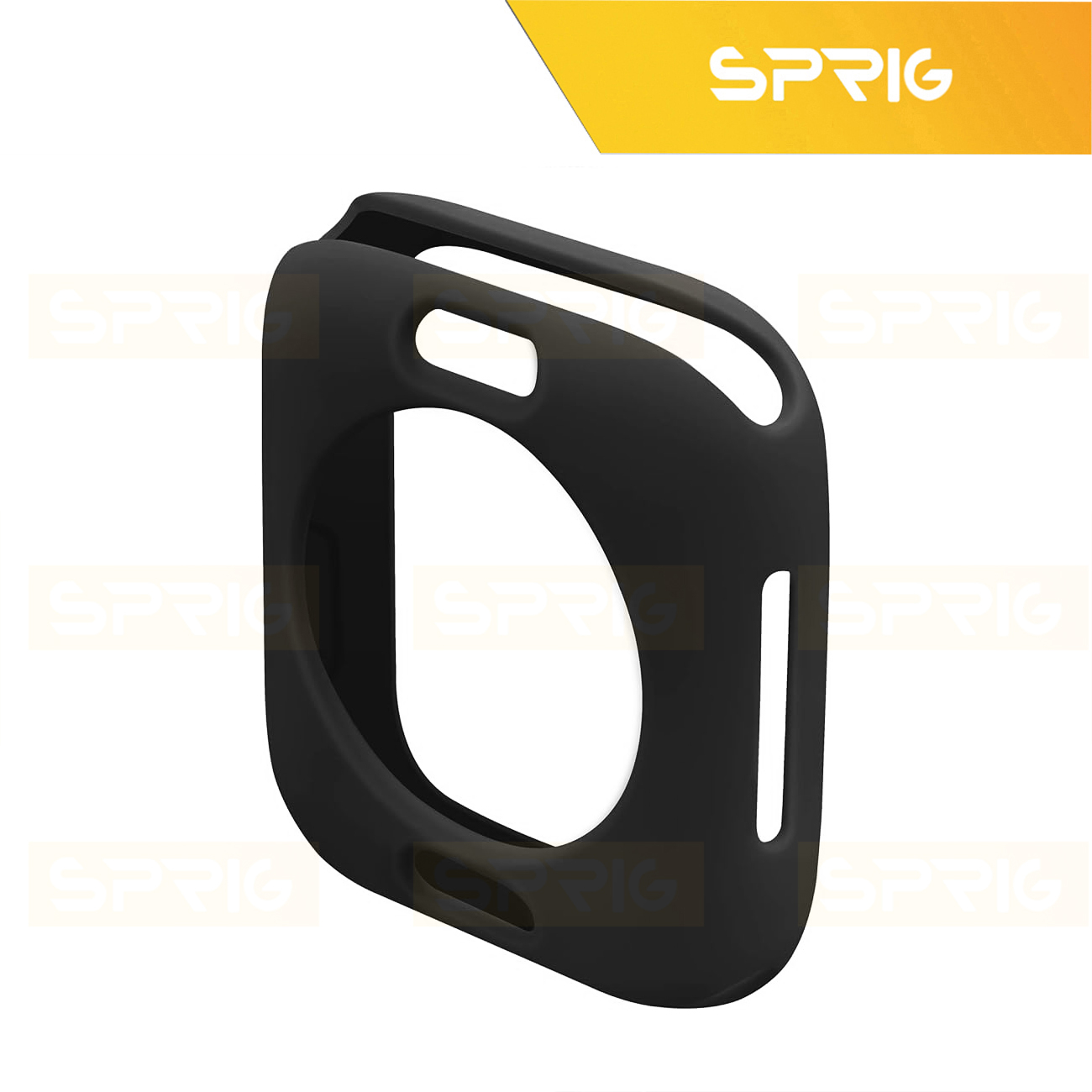 بند اسپریگ مدل Spig Protection مناسب برای اپل واچ Series 7 Aluminum 45mm / Series 8 Aluminum 45mm / Series 9 Aluminum 45mm به همراه کاور