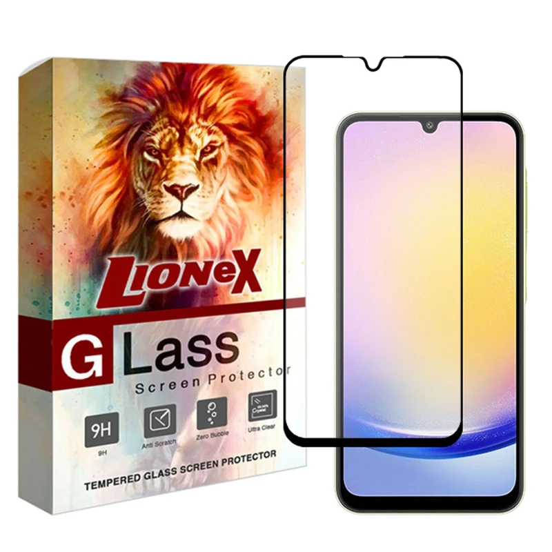 محافظ صفحه نمایش سرامیکی مات لایونکس مدل CRMBLUEL مناسب برای گوشی موبایل سامسونگ Galaxy A25