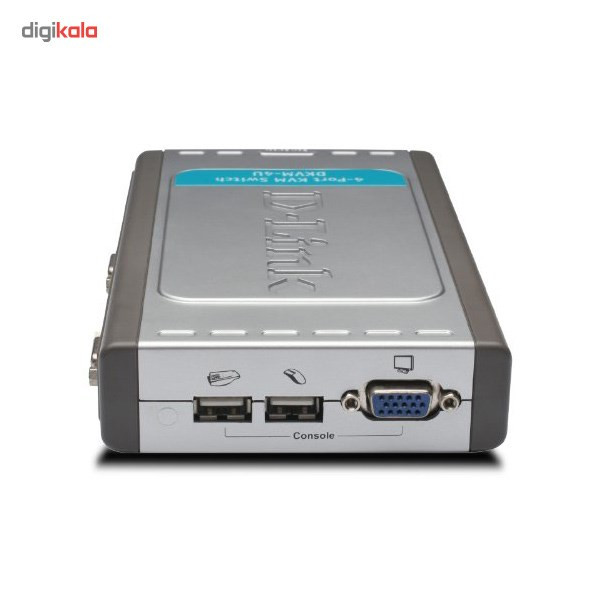 سوییچ 4 پورت USB KVM دی-لینک مدل DKVM-4U 3
