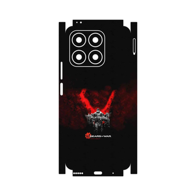 برچسب پوششی ماهوت مدل GEARS_OF_WAR-FullSkin مناسب برای گوشی موبایل آنر X8a