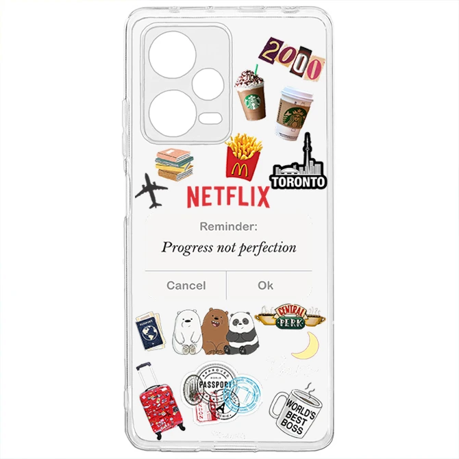 کاور طرح Progress مناسب برای گوشی موبایل شیائومی Redmi Note 12 Pro Plus