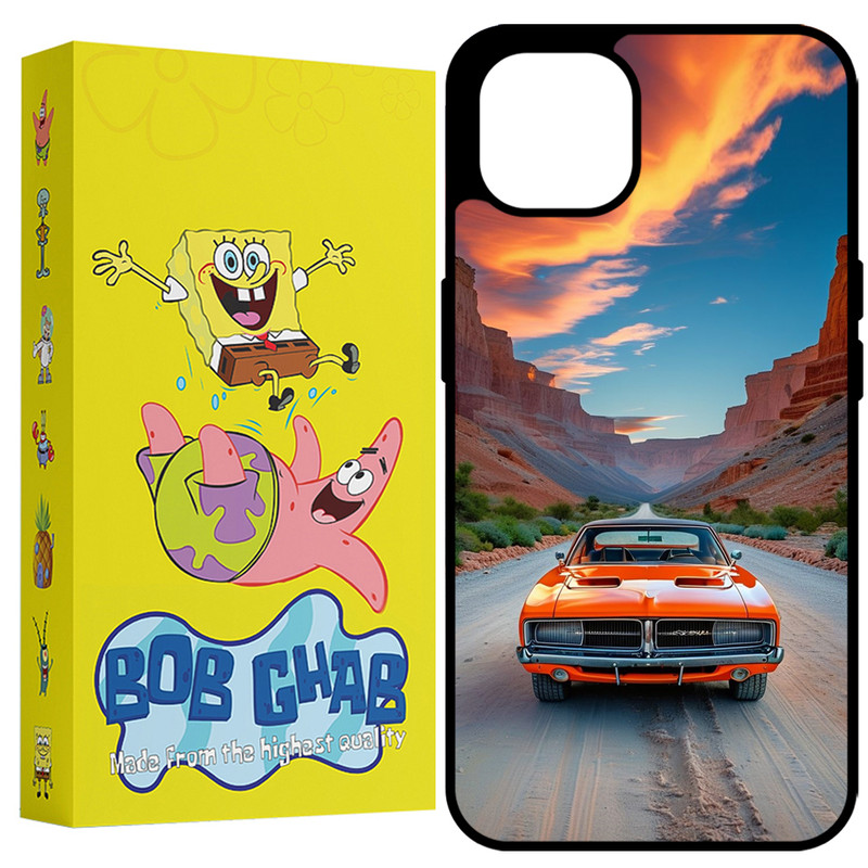 کاور باب قاب طرح ماشین مدل BCP15 مناسب برای گوشی موبایل اپل iPhone 15
