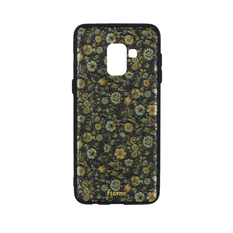 کاور طرح گل کد 19 مناسب برای گوشی موبایل سامسونگ Galaxy A8 2018 / A530