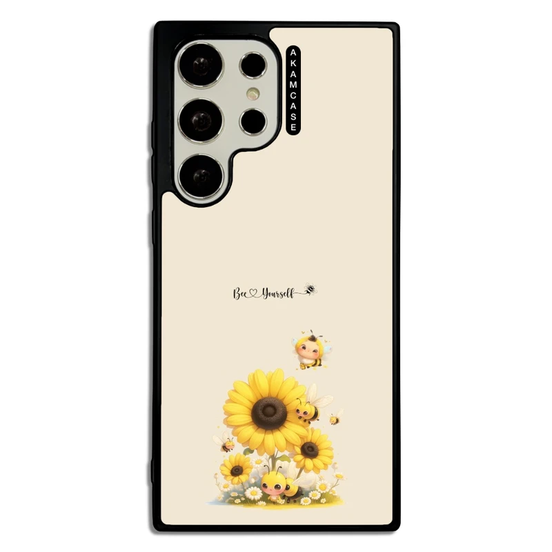 کاور آکام مدل AMC-WSGS23U-ANIMALS QOUTES-5 مناسب برای گوشی موبایل سامسونگ Galaxy S23 Ultra