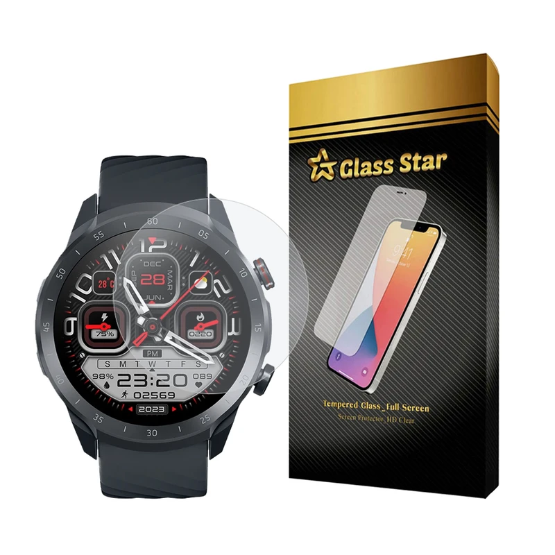  محافظ صفحه نمایش گلس استار مدل WATCHSAFS مناسب برای ساعت هوشمند شیائومی Mibro Watch A2