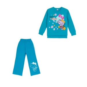 ست سویشرت آستین بلند و شلوار راحتی دخترانه مدل C 20313889