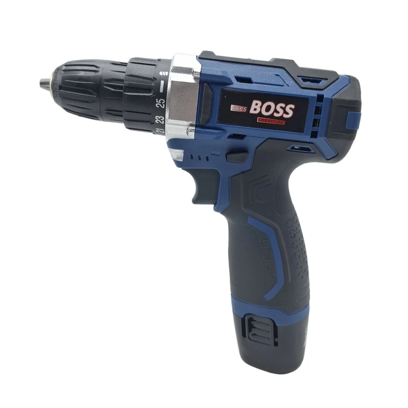 دریل پیچ گوشتی شارژی صنعتی 10 میلی متری 18 ولت باس مدل 18V کد 1