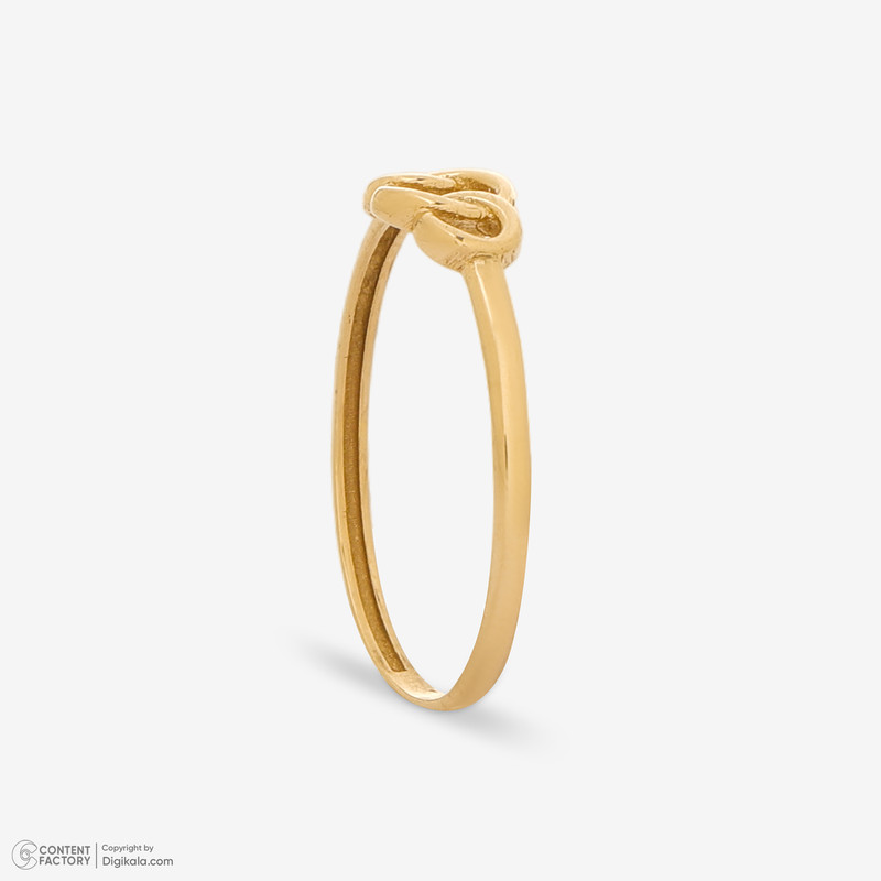 انگشتر طلا 18 عیار زنانه حافا گلد مدل R399 - 5