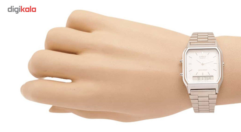 ساعت مچی عقربه ای کاسیو مدل AQ-230A-7DMQ ساعت مچی عقربه ای کاسیو مدل AQ-230A-7DMQ