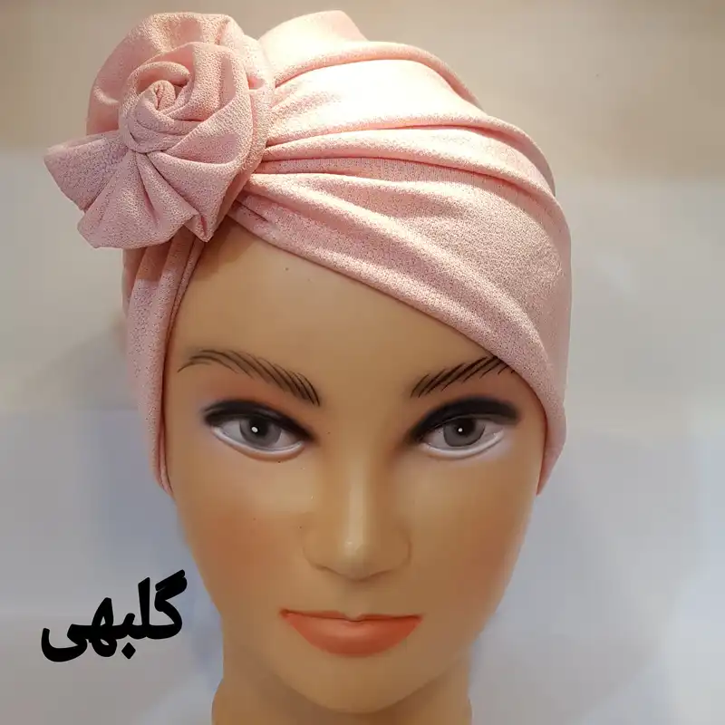 توربان مدل بغل گل رز
