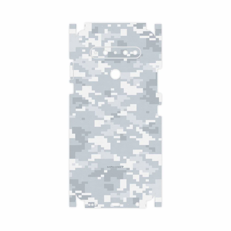 برچسب پوششی ماهوت مدل Army-Winter-Pixel-FullSkin مناسب برای گوشی موبایل ال جی K61