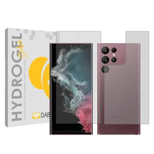 Daben Tough model transparent screen protector suitable for Samsung Galaxy S22 Ultra 5G Mobile phone Along with the phone back protector