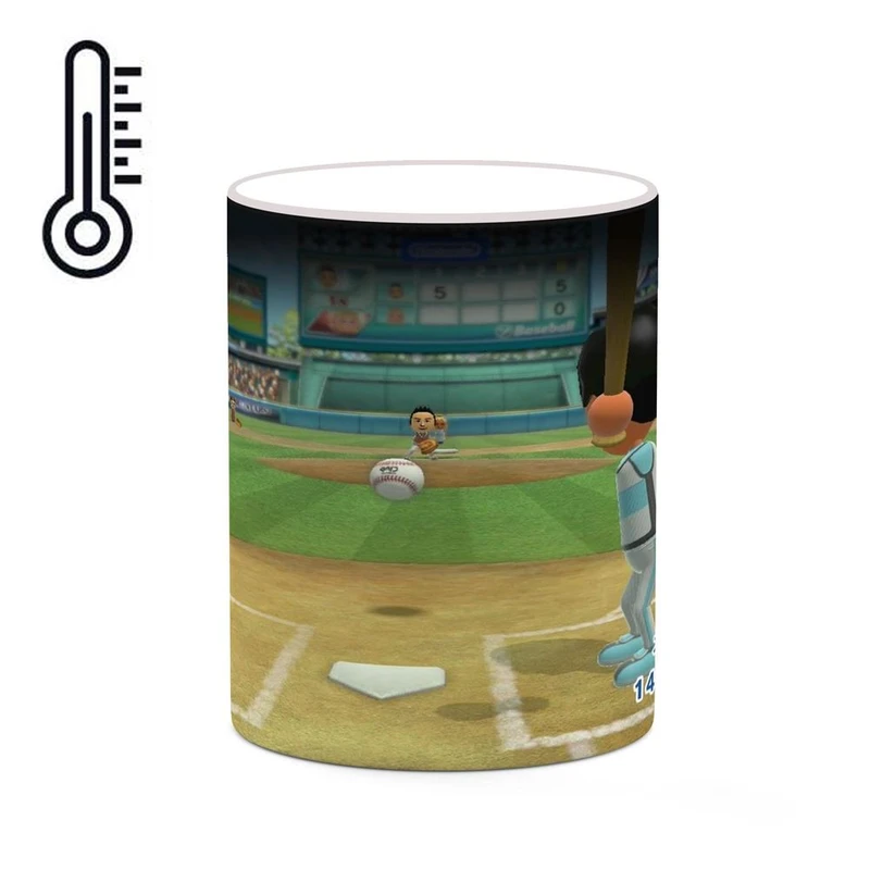 ماگ حرارتی کاکتی مدل بازی Wii Sports کد mgh31341