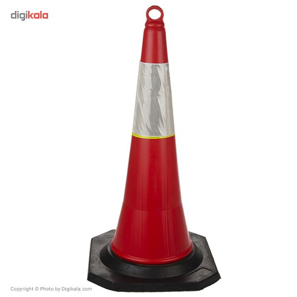 مخروط حلقه دار ترافیکی مدل 80 سانتی متری