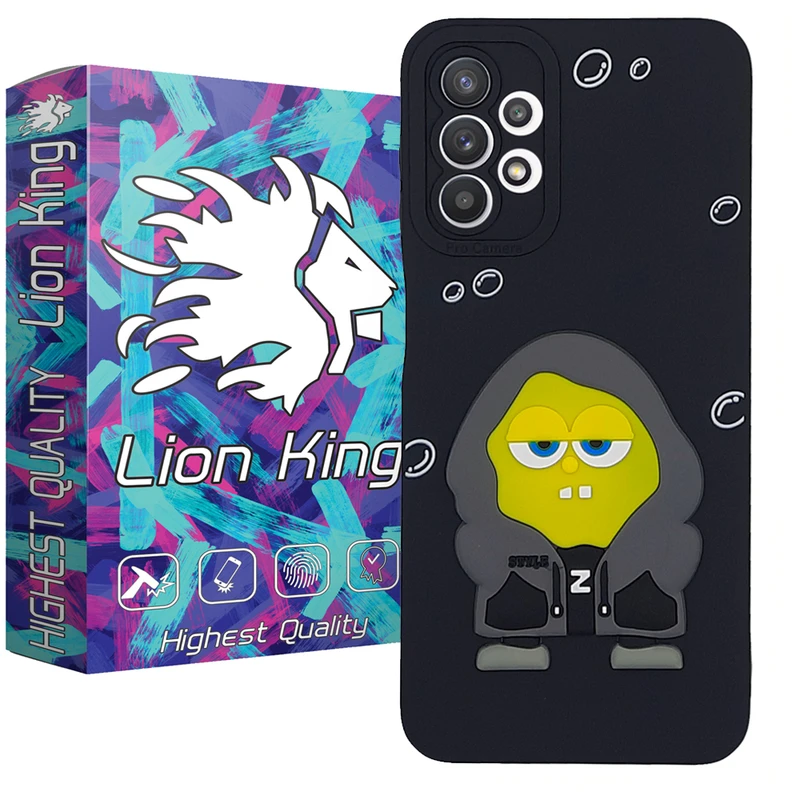 کاور لاین کینگ مدل باب اسفجی مناسب برای گوشی موبایل سامسونگ Galaxy A53