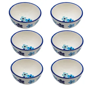  پیاله ماست خوری مدل گلبرگ بسته 6 عددی