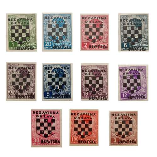 تمبر یادگاری مدل سورشارژ مجموعه 11 عددی