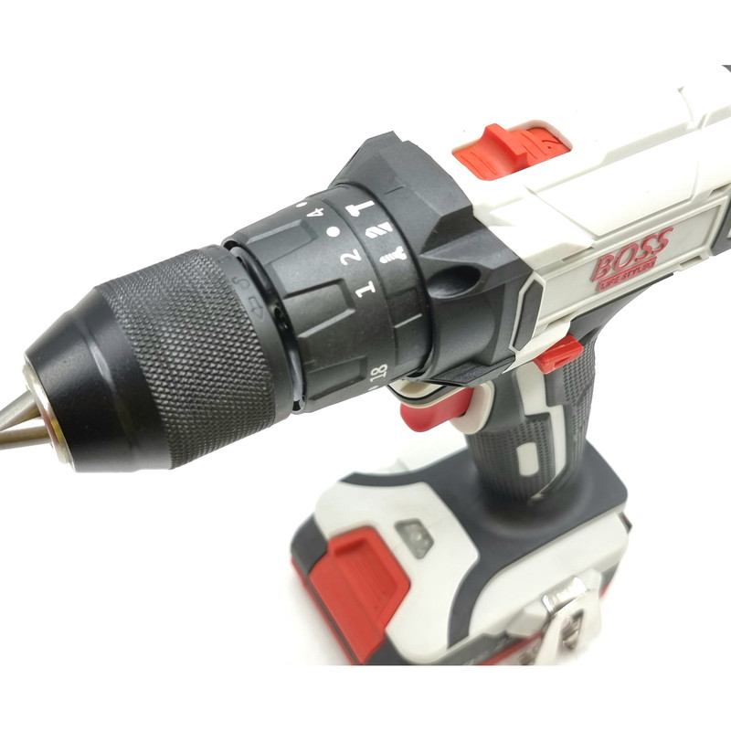 مجموعه 33 عددی دریل پیچ گوشتی چکشی شارژی باس مدل S-LIFE-STYLE