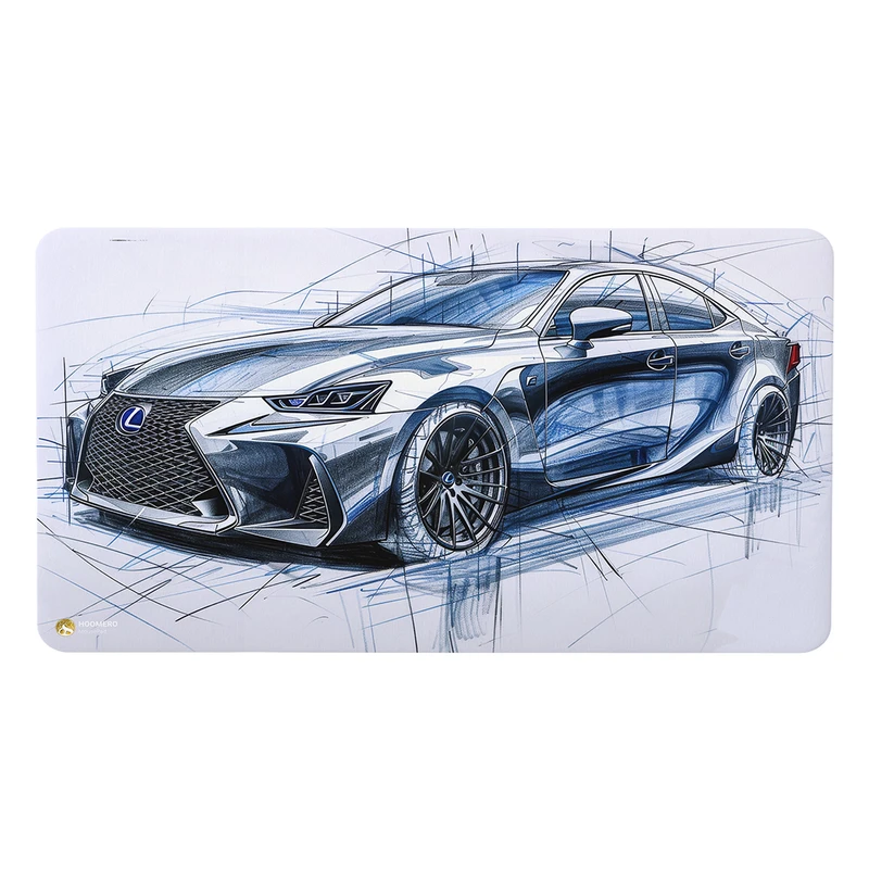 ماوس پد هومرو مدل MX2295 طرح اسکچ ماشین