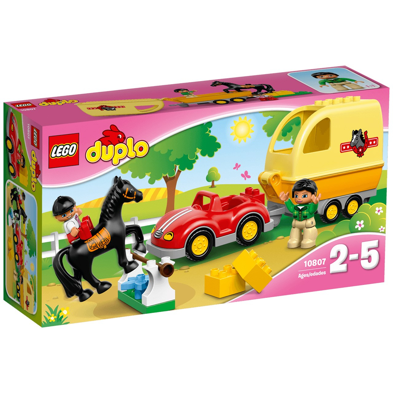 لگو سری Duplo مدل Horse Trailer 10807