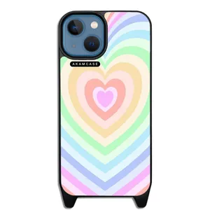 AKAM AMCWLA15-HEARTS12 Cover For Apple iPhone 15