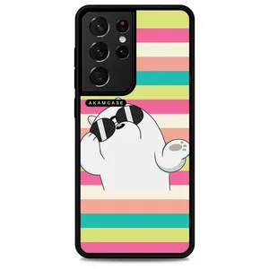 AKAM AMCWSGS21U-BARE BEAR11 Cover For Samsung Galaxy S21 Ultra