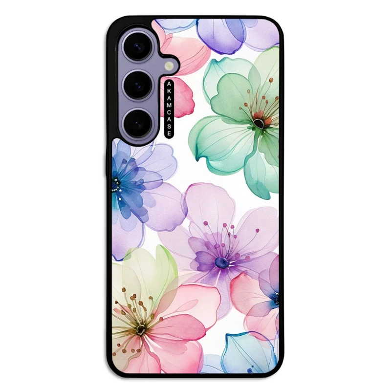 کاور آکام مدل AMC-WSGS24P-FLOWERS-34 مناسب برای گوشی موبایل سامسونگ Galaxy S24 Plus