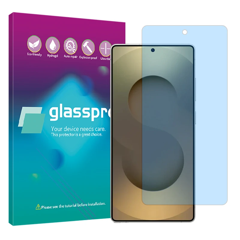 محافظ صفحه نمایش آنتی بلو گلس پرو مدل هیدروژلی مناسب برای گوشی موبایل سامسونگ Galaxy S25 Ultra
