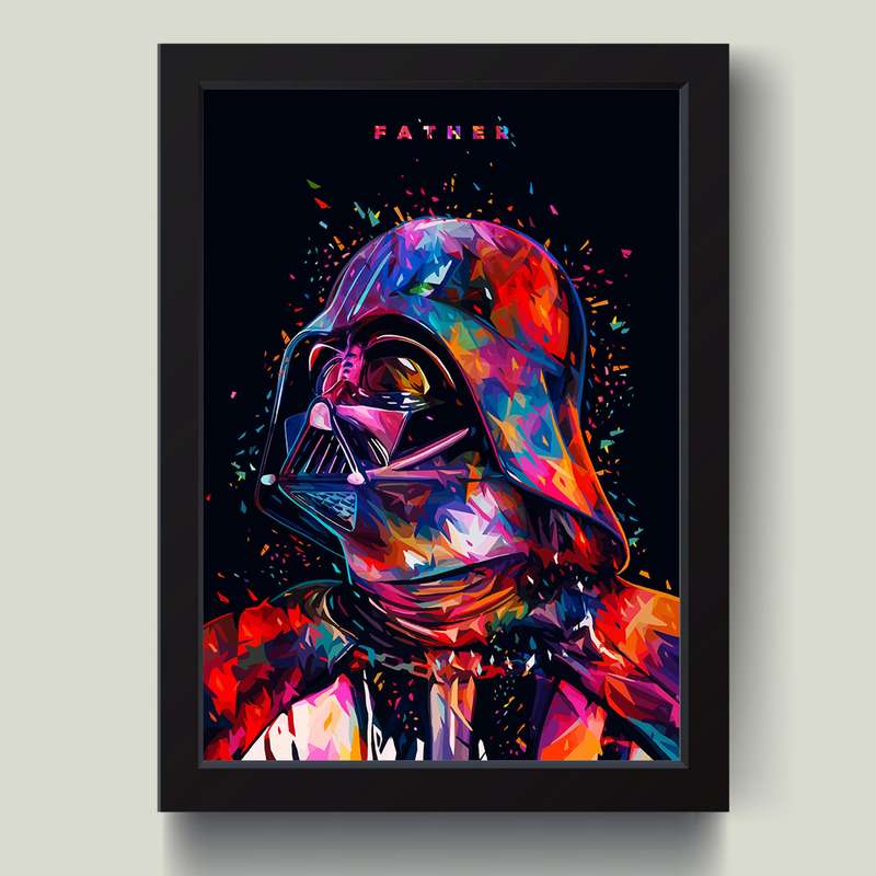 تابلو مدل Star Wars پوستر فیلم کد ICC-S39 تابلو مدل Star Wars پوستر فیلم کد ICC-S39