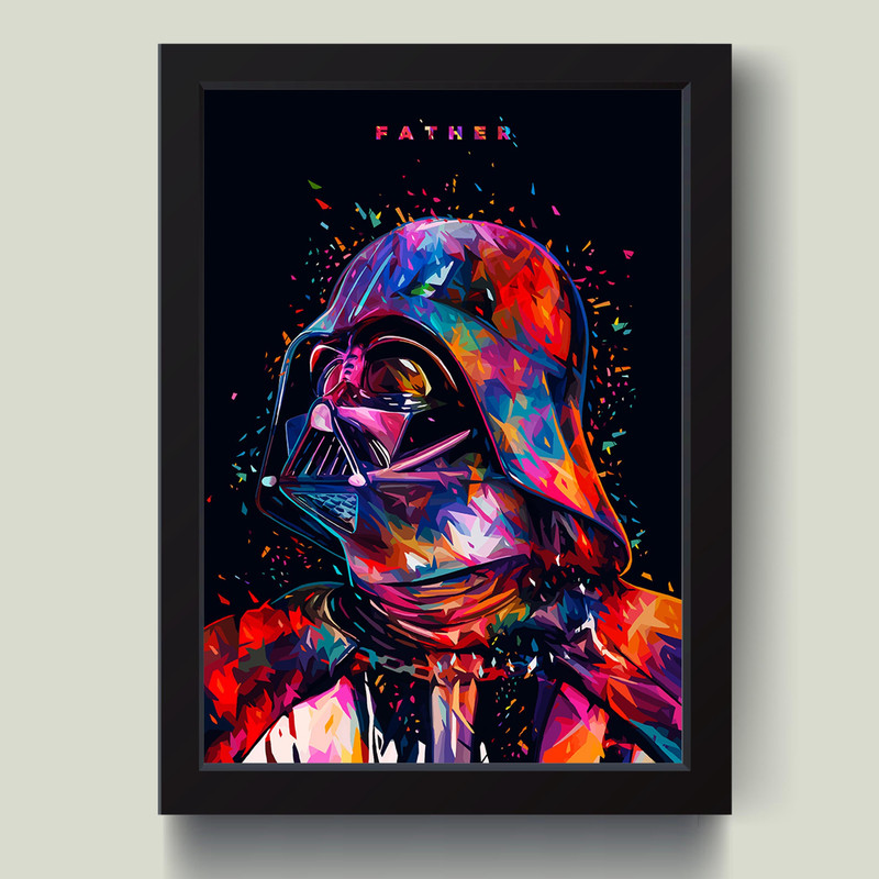 تابلو مدل Star Wars پوستر فیلم کد ICC-S39 تابلو مدل Star Wars پوستر فیلم کد ICC-S39