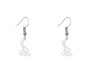 گوشواره زنانه هایکا طرح خدا مدل ha-185