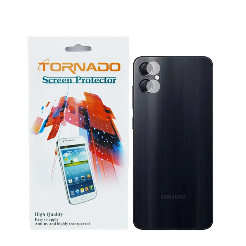 محافظ لنز دوربین تورنادو مدل نانوگلس مناسب برای گوشی موبایل سامسونگ Galaxy A05 بسته 40 عددی