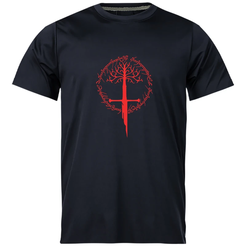 تی‌شرت آستین کوتاه مردانه مدل ارباب حلقه ها 199