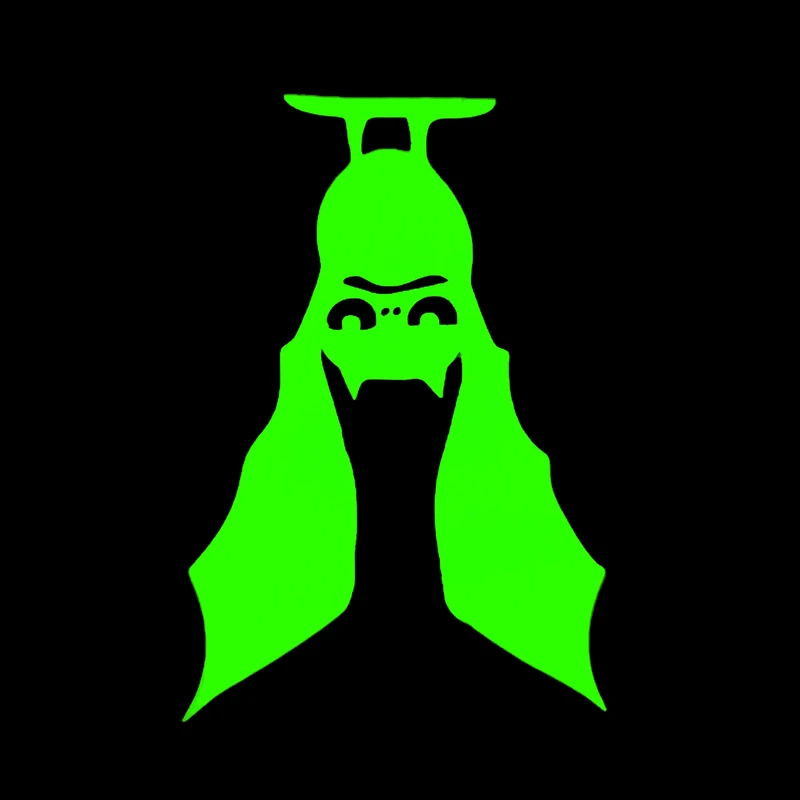 استیکر کلید و پریز مدل شبنما طرح خفاش کد 01