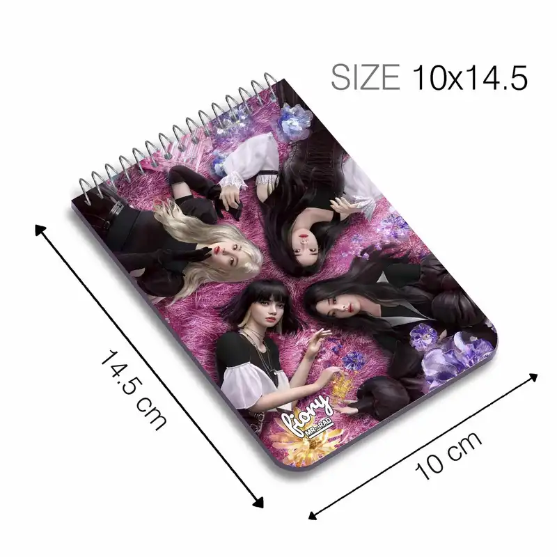 دفترچه یادداشت مستر راد طرح دختران شاد کد fiory 1755