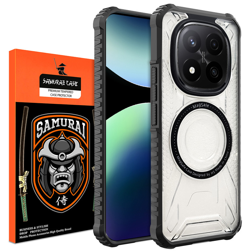 کاور سامورایی مدل Shocksafe مناسب برای گوشی موبایل شیائومی Redmi Note 14 Pro 4G / Note 14 Pro 5G / Note 14 Pro Plus