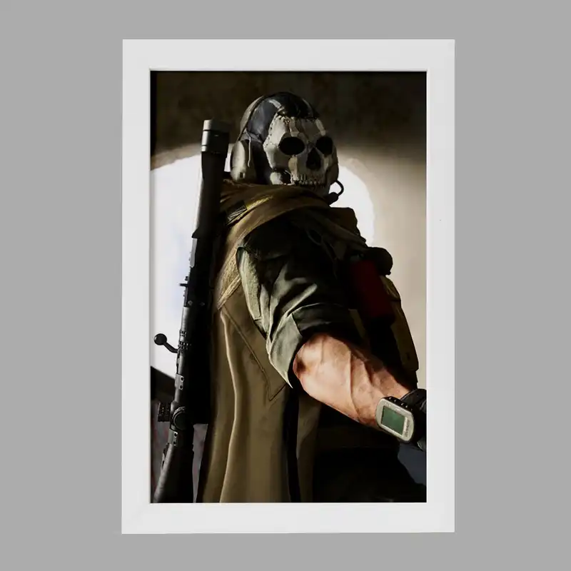 تابلو خندالو مدل بازی کال آف دیوتی مدرن وارفر وارزون گوست کد 26117