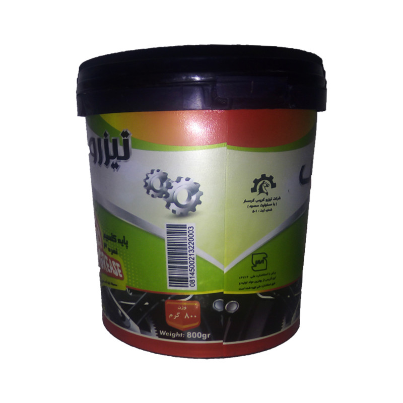 گریس تیزرو مدل پایه کلسیم حجم 800 میلی لیتر بسته 2 عددی